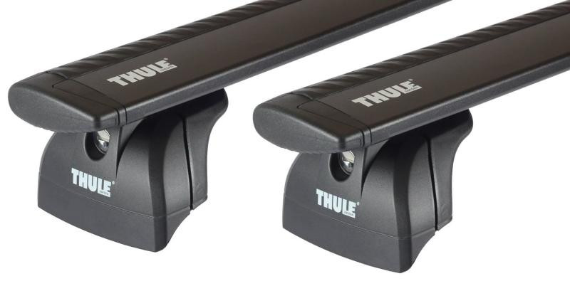 Купити Багажник в штатные места в рейлингах Thule Wingbar Black для Hyundai Santa Fe (mkII) 2006-2012; Daihatsu Terios (mkI) 1997-2005 (TH 960B-753-3024)