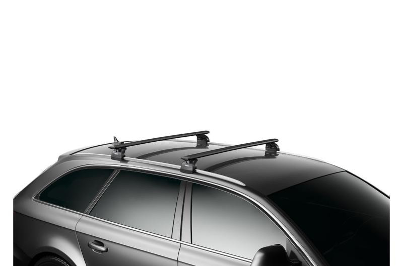Купити Багажник на интегрированные рейлинги Thule Wingbar Black для Subaru Forester (mkII) 2003-2007 (TH 960B-753-4005)