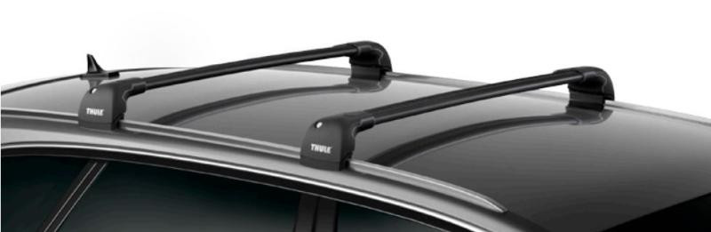 Buy The trunk on the integrated Thule Wingbar Edge Black for Mitsubishi Pajero Sport (MKIII) 2015 → (Th 9592B-4065)