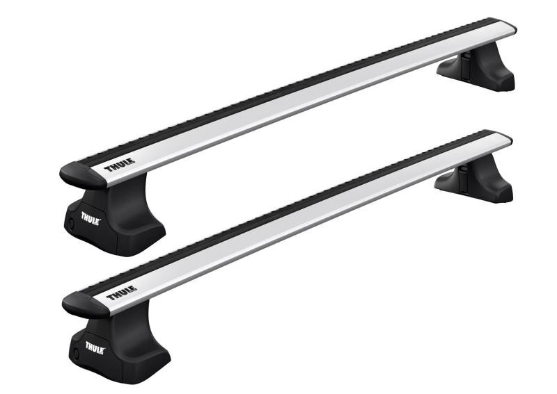 Buy The trunk on a smooth Thule Wingbar Evo Rapid for Hyundai I20 (MKI) (5-DV) 2008-2014 (Th 7112-754-1514)