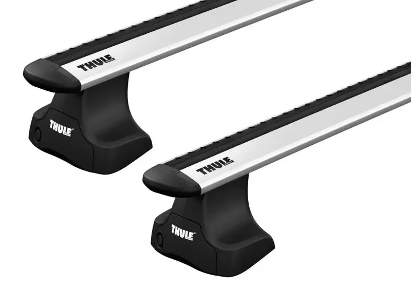 Buy The trunk on a smooth Thule Wingbar Evo Rapid for Nissan Versa (MKII) (N17) (Sedan) 2012-2019 (Th 7112-754-1705)