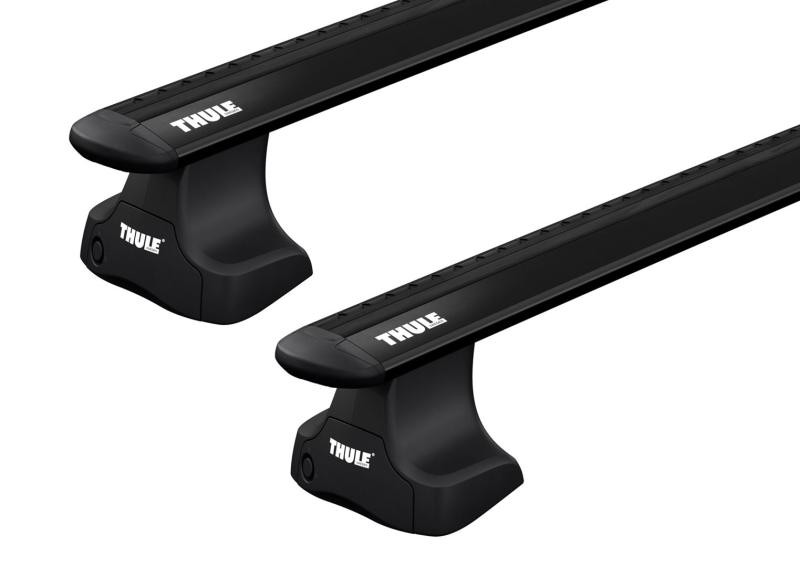 Buy The trunk on a smooth Thule Wingbar Evo Rapid Black for Skoda Superb (MKI) 2001-2008 (Th 7112b-754-1257)