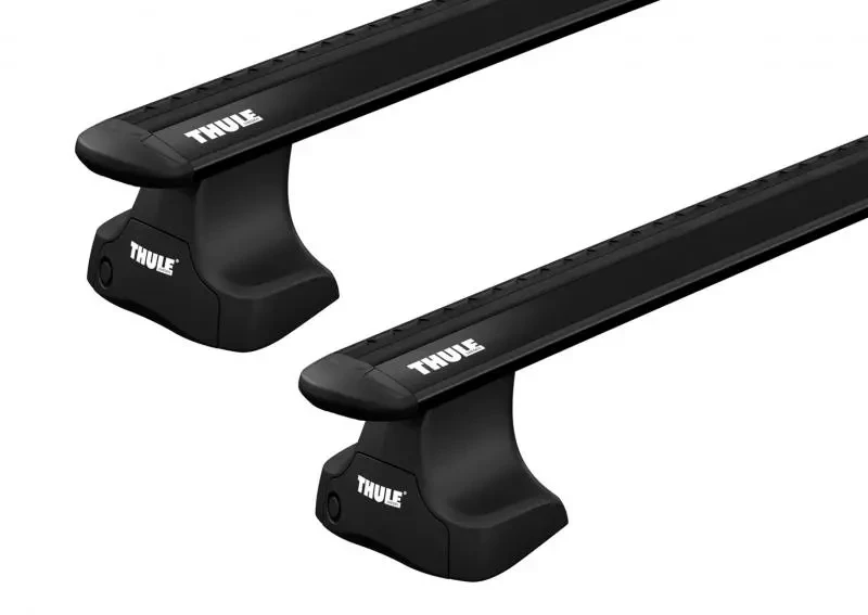Buy The trunk on a smooth Thule Wingbar Evo Rapid Black for Mazda 2 (MKII) 2002-2007 (Th 7112b-754-1271)