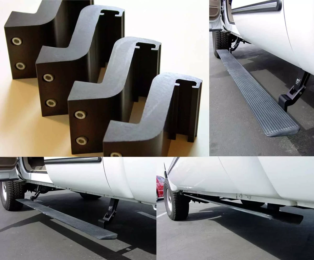 Купить Выдвижные электрические пороги AMP Research для Toyota Tundra 07-18