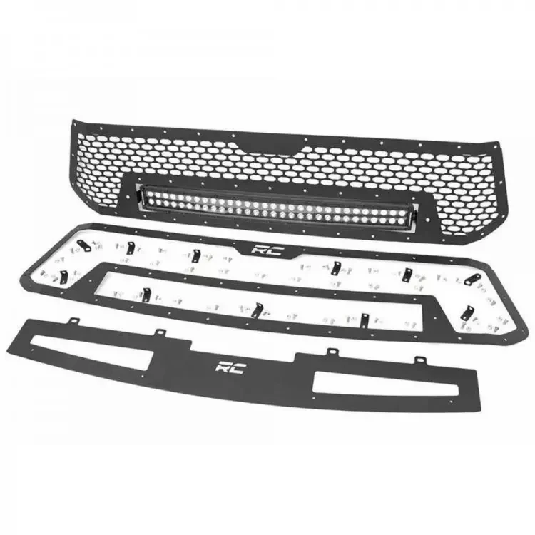 Buy Mesh grille with a place under 30 "LED beam Rough Country - Toyota Tundra 14-17