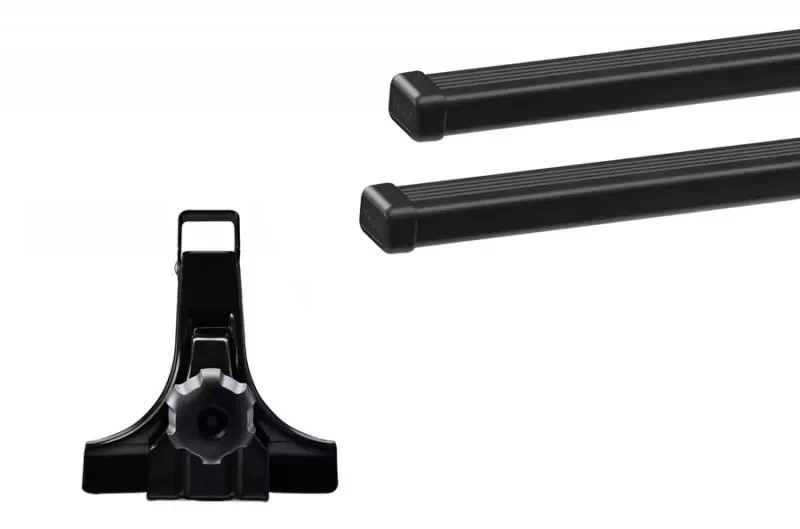 Купить Багажник на водостоки (15см) Thule Squarebar Evo (1.35 м) (TH 7124-951)