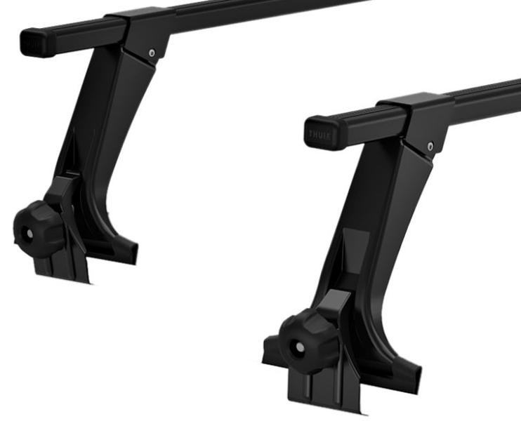 Купить Багажник на водостоки (20см) Thule Squarebar Evo (1.50 м) (TH 7125-952)