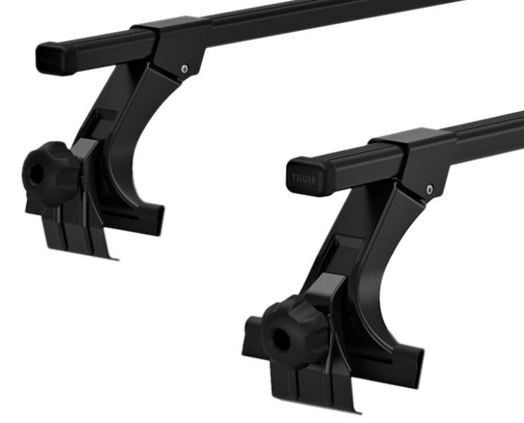 Купить Багажник на водостоки (15см) Thule Squarebar Evo (1.50 м) (TH 7125-951)