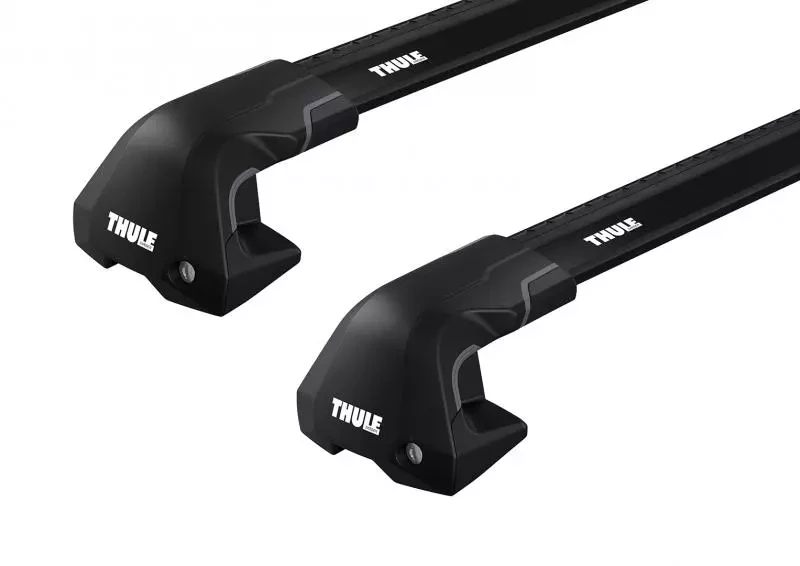 Buy The trunk on the smooth Krishch Thule Edge Wingbar Black for Nissan Note (MKII) 2012-2020 (Th 7214B-7213b-7205-5168)