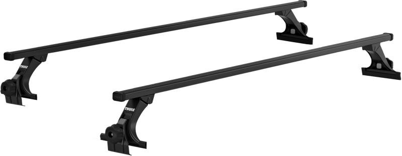 Buy The trunk on drains (15cm) Thule Squarebar Evo for Lada 2108; 2109; 21099; 2115 (MKI) 1984-2014 (Th 7121-9512)