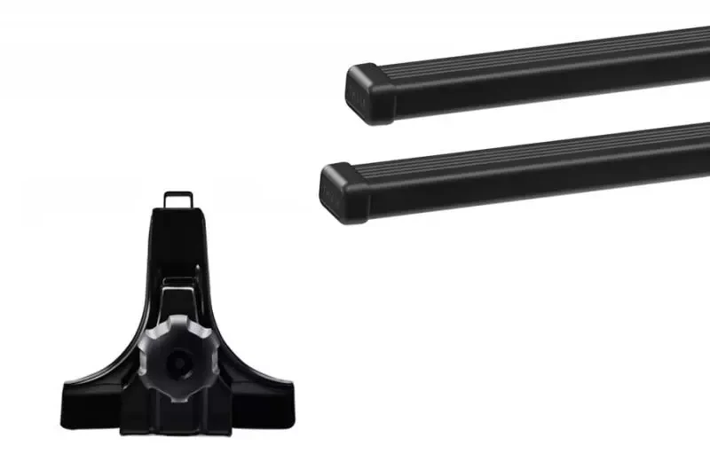 Buy The trunk on drains (15cm) Thule Squarebar Evo for Lada 2108; 2109; 21099; 2115 (MKI) 1984-2014 (Th 7121-9512)