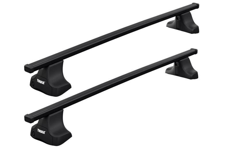 Купить Багажник на гладкую крышу Thule Squarebar Evo для Hyundai Sonata (mkVIII) 2019→ (TH 7124-7105-5229)