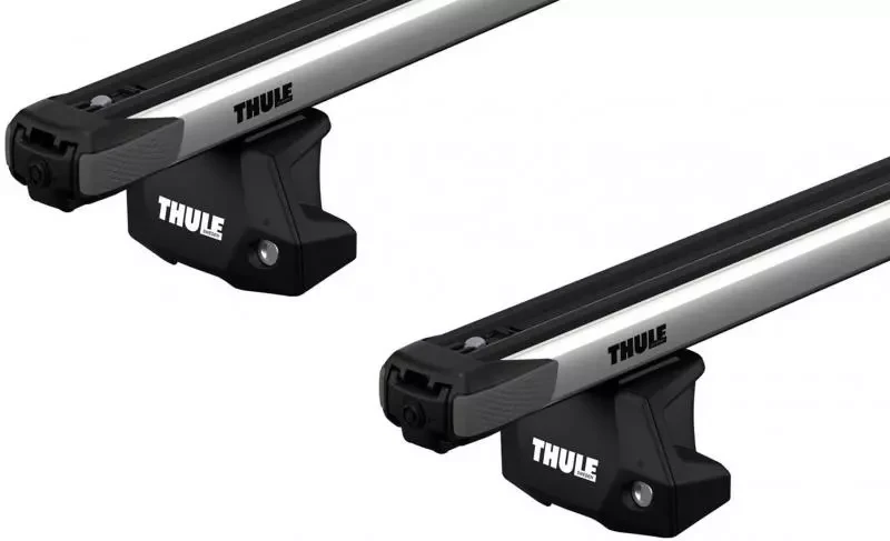 Купить Багажник в штатные места в рейлингах Thule Slidebar Evo для Toyota Highlander (mkIII) 2013-2020 (TH 892-7107-7013)
