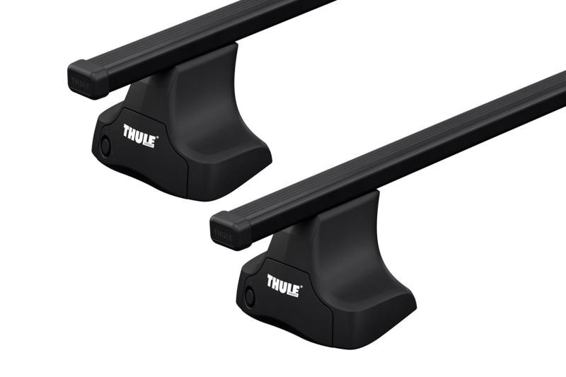 Купить Багажник на гладкую крышу Thule Squarebar Evo Rapid для Volkswagen Golf Plus (mkV)(с отверстиями в арках двери) 2005-2009 (TH 7123-754-1382)