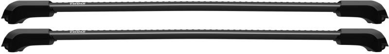 Купить Багажник на рейлинги Thule Wingbar Edge Black (0.77м / 0.68м) (TH 7212B-7211B-7204)