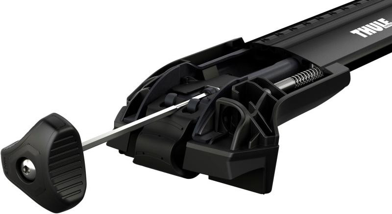 Купить Багажник на рейлинги Thule Wingbar Edge Black (0.86м / 0.77м) (TH 7213B-7212B-7204)