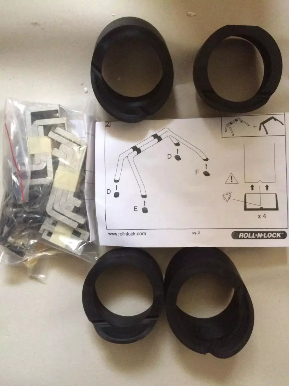 Buy Mounting crepline roll n lock under the arc for Amarok