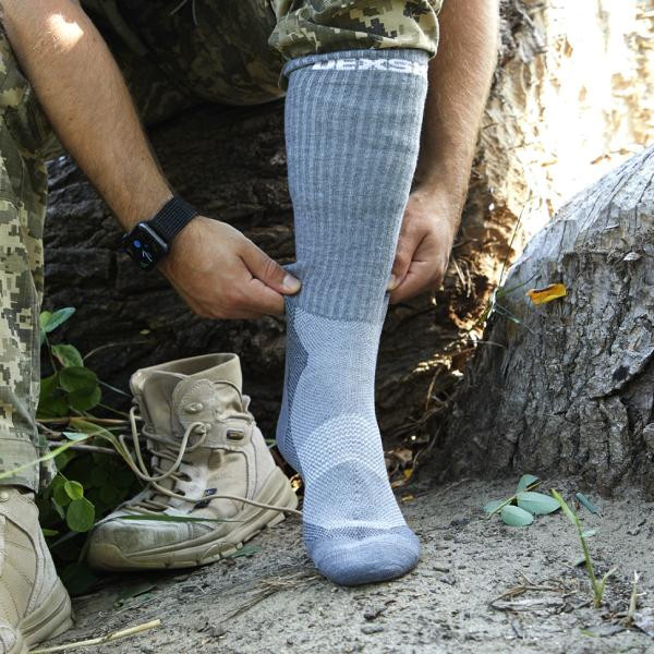 Buy Socks waterproof dexhell terrain Walking, p-p xl, gray