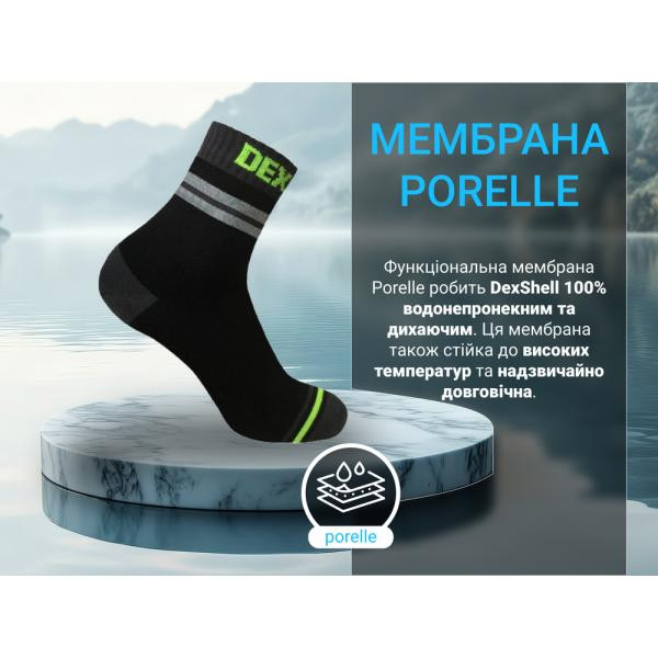 Buy Socks waterproof dexhell pro visibility Cycling, rr s (36-38), black