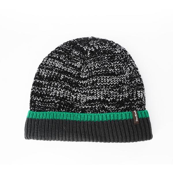 Buy DEXSHELL CUFFED BEANIE DEXSHELL CUFFED BEANIE, PR S/M (56-58 cm) black with green stripe