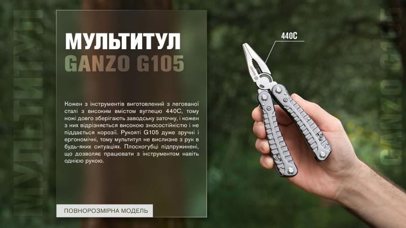 Buy Multi Tool Ganzo G105 G3130