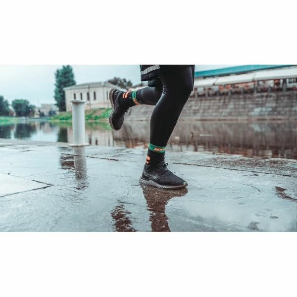 Buy Socks waterproof dexhell running, p-p s, with orange stripes