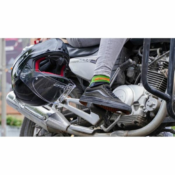 Buy Socks waterproof dexhell running, p-p xl, with orange stripes