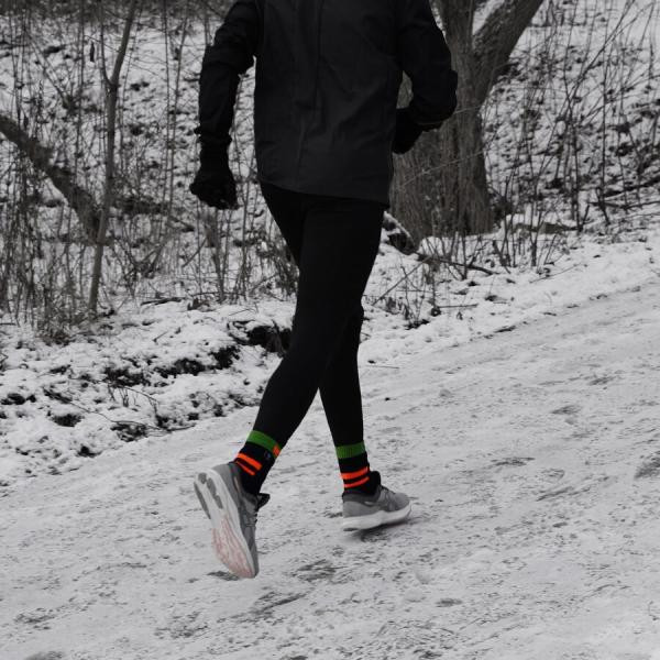 Buy Socks waterproof dexhell running, p-p xl, with orange stripes