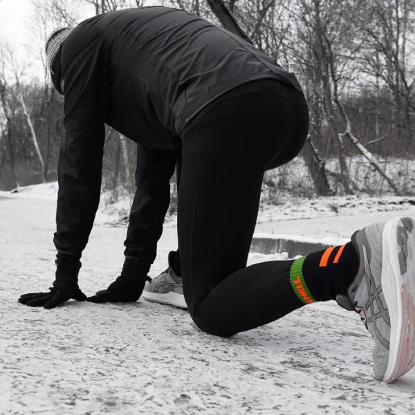 Buy Socks waterproof dexhell running, p-p xl, with orange stripes