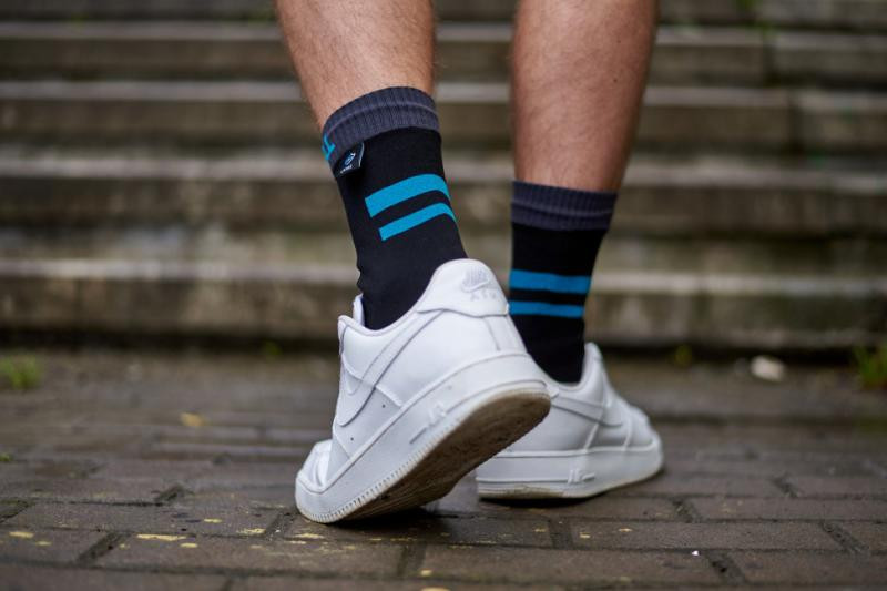 Buy Socks waterproof dexhell running, p-p s, with blue stripes
