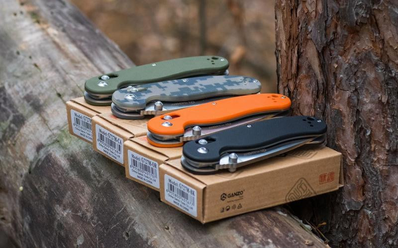 Buy Than a folding ganzo g727m camouflage