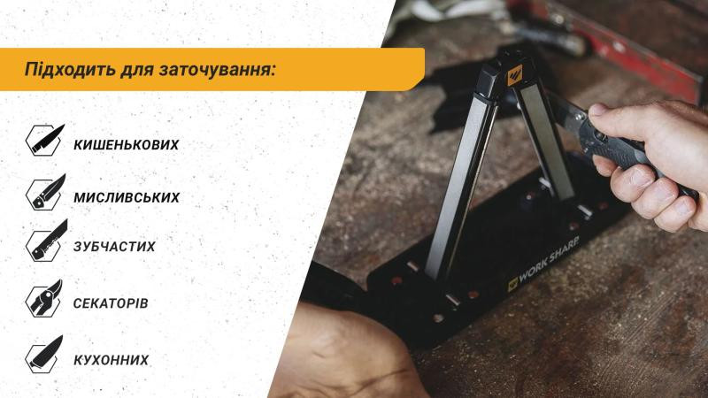 Купить Work Sharp Точилка механічна кутова Ken Onion Angle Set WSBCHAGS