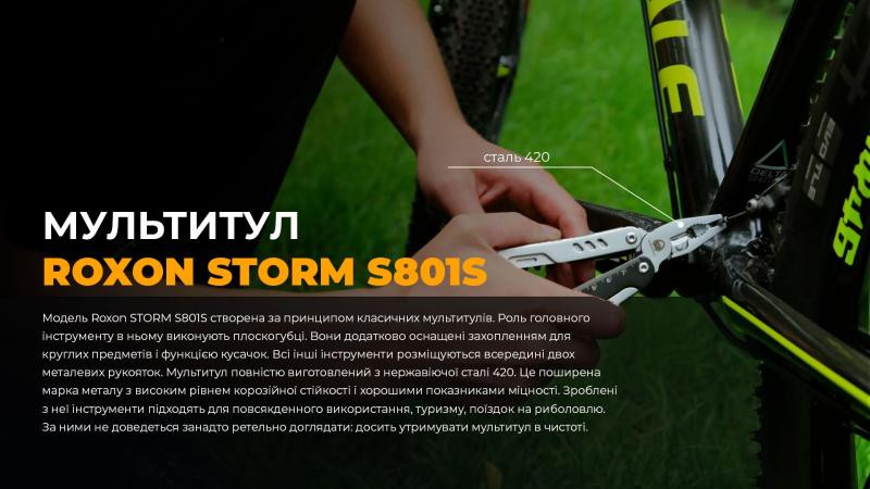 Купити Мультитул Roxon Storm S801S