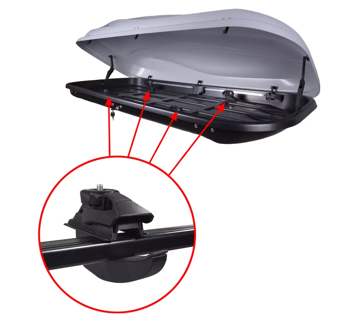 Купить Бокс Sotra Altro 460 Glossy Black