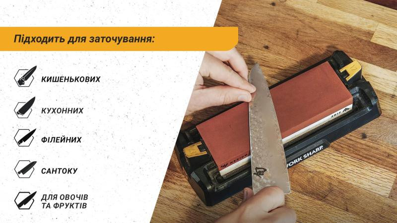 Купить Work Sharp Точилка механічна Benchtop Whetstone Sharpener WSBCHWHT-I