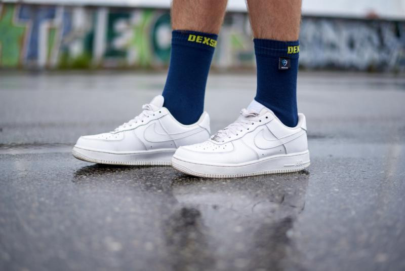 Buy Socks waterproof dexhell Ultra Thin Crew nl, p-p m, blue