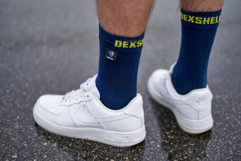 Buy Socks waterproof dexhell Ultra Thin Crew nl, p-p xl, blue