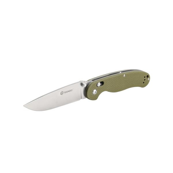 Buy Than a folding Ganzo D727M-Gr green (D2 steel)