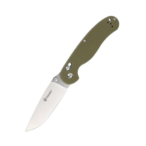 Buy Than a folding Ganzo D727M-Gr green (D2 steel)