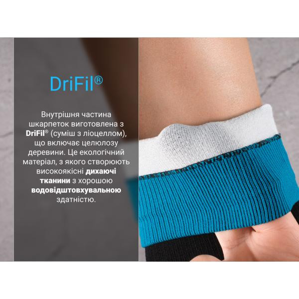 Buy Socks waterproof dexhell running Lite, prr l, blue