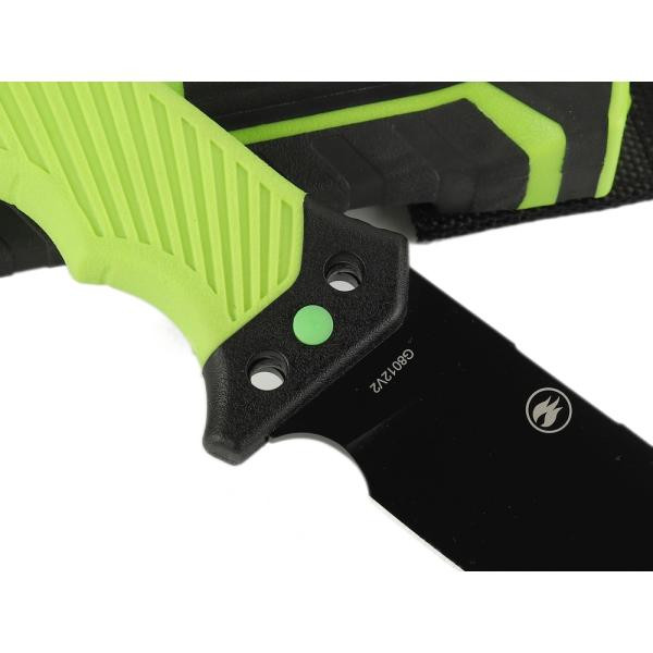 Buy Knife ganzo G8012V2-lg green (G8012V2-lg) with paracord