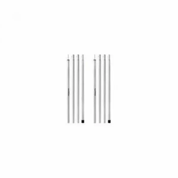 Buy Racks for awning steel galvanized Naturehike Steel Poles Updated NH20PJ041, 16mm*2.0m, Gray (2 pcs)