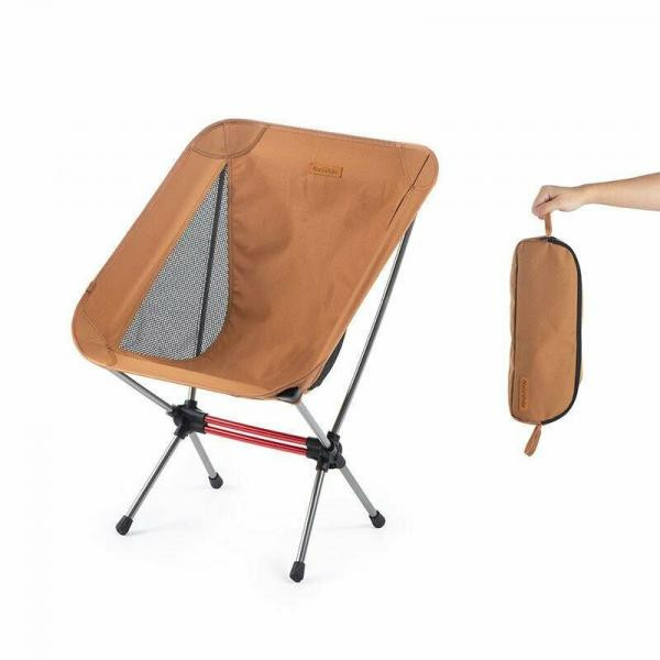 Buy The chair folded Naturehike Moon YL08 NH20JJ027, 600D Oxford / Aluminum, Orange