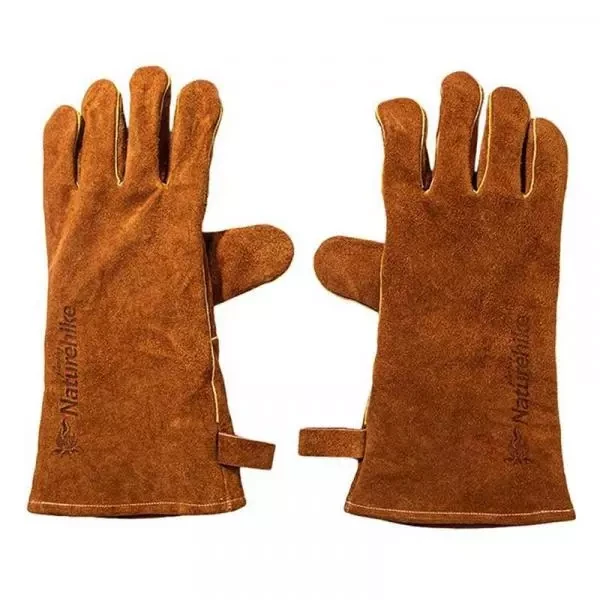 Buy Gloves fire -resistant leather Naturehike NH20FS042, brown