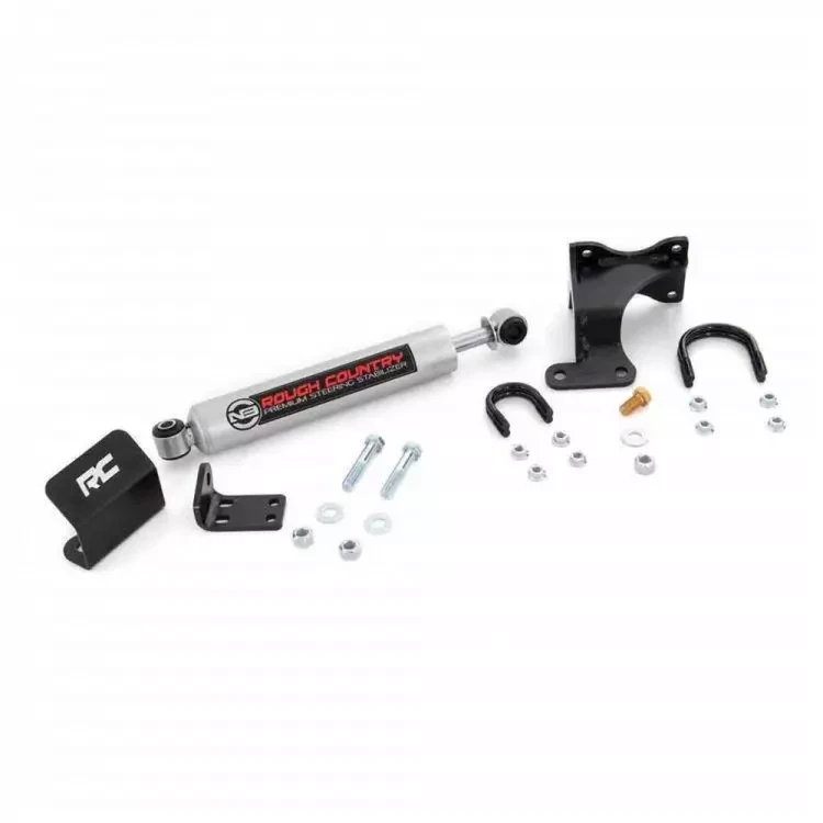 Buy The steering stabilizer Premium N3 Rough Country - Jeep Wrangler JK 07-18