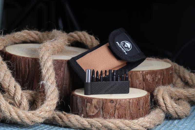 Купить Міні мультитул Roxon M2 зі змінними бітами, сірий