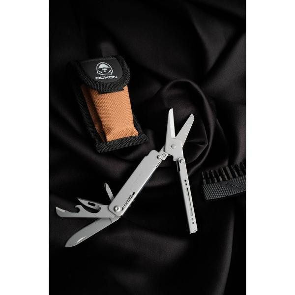 Купить Міні мультитул Roxon M3 зі змінними бітами, сірий