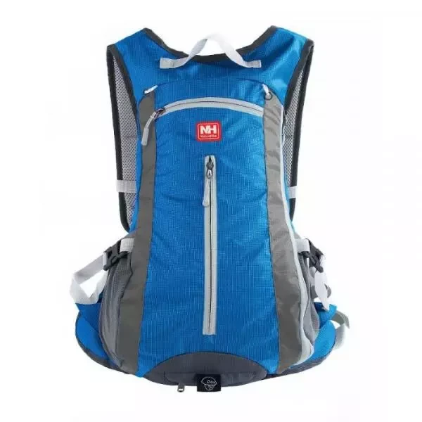 Купити Велорюкзак з чохлом для шолома Naturehike 15 л sky blue NH15C001-B, блакитний
