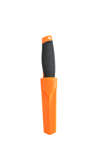 Buy Knife ganzo g806 -or orange with scissors