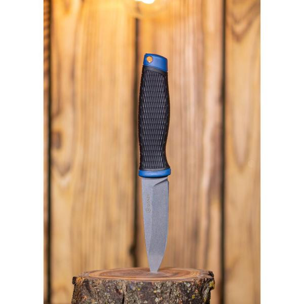 Buy Knife ganzo g806 -b blue with scissors